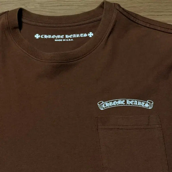 [BUNJANG] Chrome Hearts Matty Boy Short Sleeve T-Shirt Brown / [L] 크롬하츠 매티보이 반팔 브라운