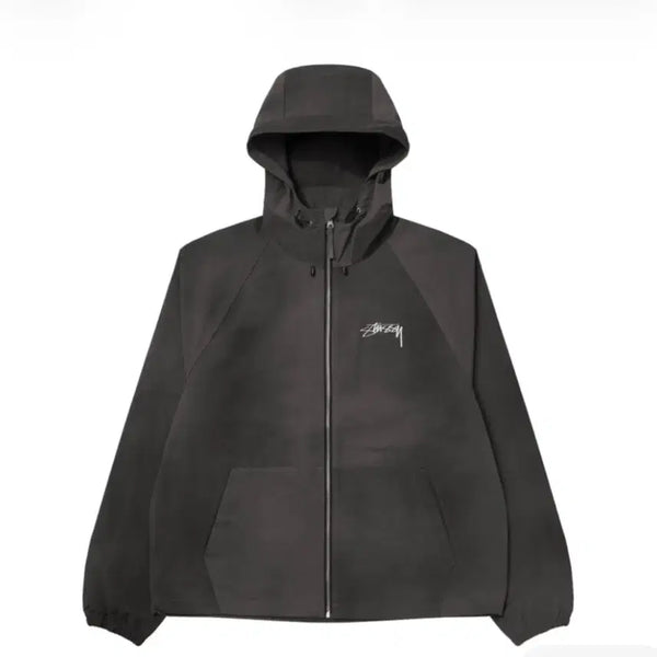 [BUNJANG] Stussy Wave Dye Beach Shell Jacket Black, Nike NSW Solo Swoosh Woven Track Jacket Black / 스투시 웨이브 다이 비치 쉘 자켓 블랙,나이키 NSW 솔로 스우시 우븐 트랙 자켓 블랙 - US/EU