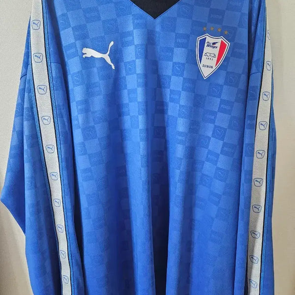 [BUNJANG] Puma x Re:Born Suwon Samsung Knit Jersey XL / 푸마 x 리빌리 수원삼성 니트 저지  XL