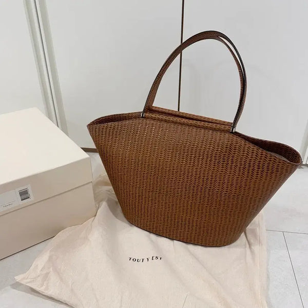 [BUNJANG] Toutyest Étiré Bag Large Brown / Toutyest 투티에 에티레백 라지
