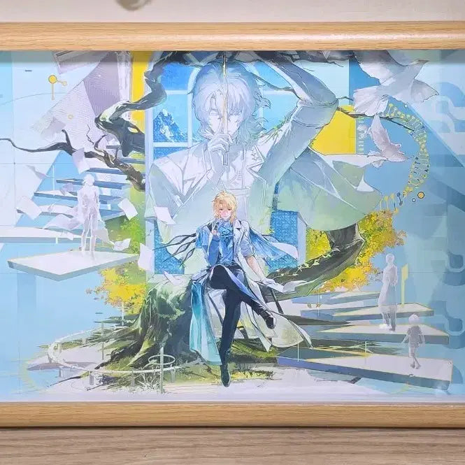 [BUNJANG] Luke Hersen 'Myojo' Framed Art / 명조 루크헤르센 액자