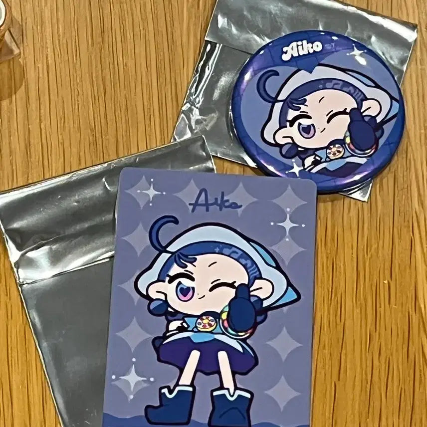 [BUNJANG] Ojamajo Doremi AiKo Random Badge & Random Card / 꼬마마법사 도레미뇽 아이코 랜덤 뱃지& 랜덤 카드
