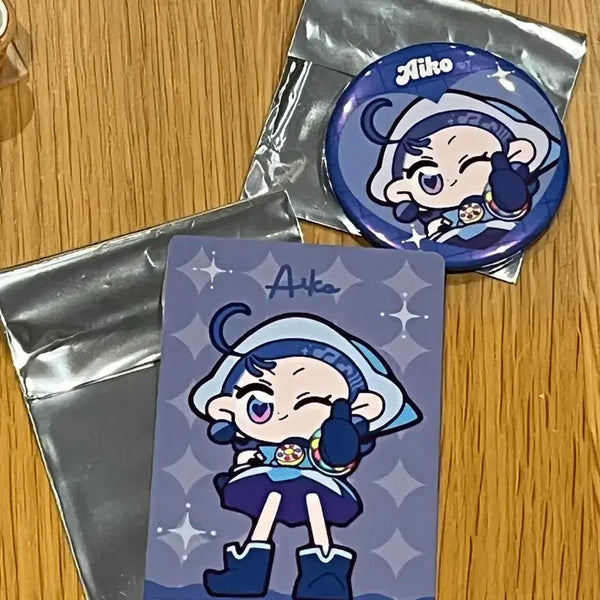 [BUNJANG] Ojamajo Doremi AiKo Random Badge & Random Card / 꼬마마법사 도레미뇽 아이코 랜덤 뱃지& 랜덤 카드