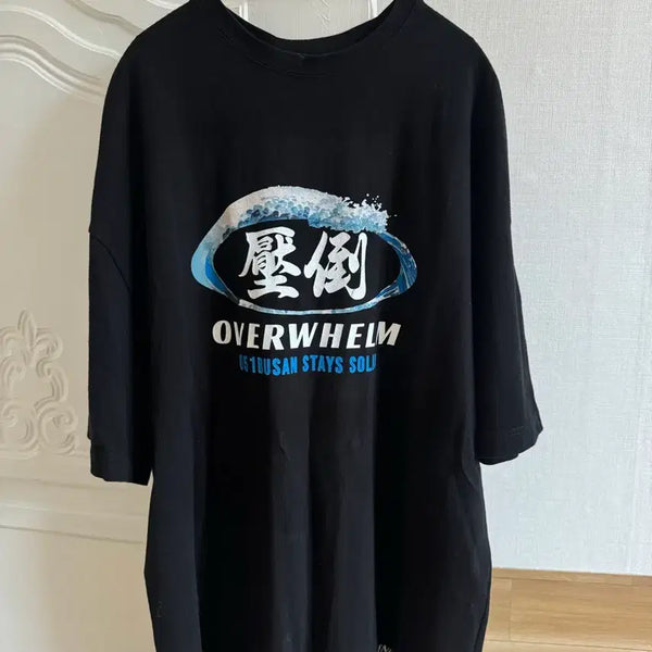 [BUNJANG] Double Logo Wave, US Flag, Shorts Set / 압도 파도,성조기,숏팬츠 더블로고