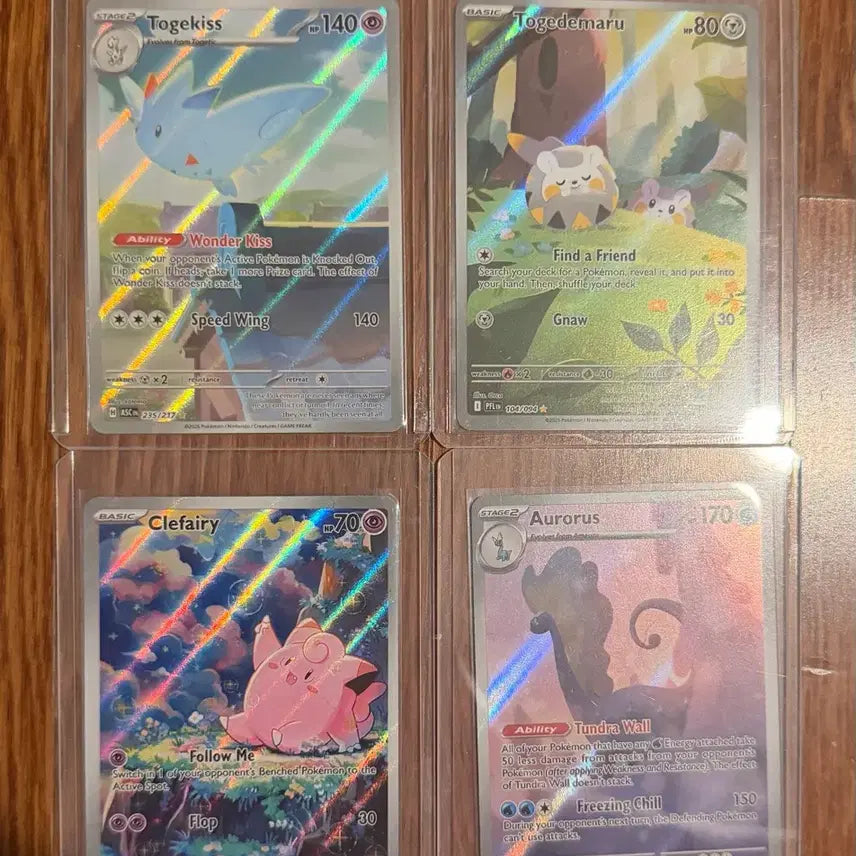 [BUNJANG] Pokemon Cards North American AR Set - Togekiss, Togedemaru, Pixie, Armarouge / 포켓몬카드 토게키스 토게데마루 픽시 등 북미 ar 시세 사진