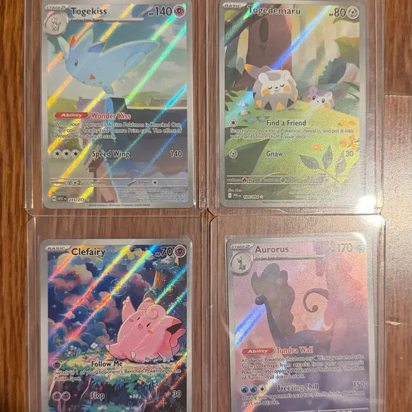 [BUNJANG] Pokemon Cards North American AR Set - Togekiss, Togedemaru, Pixie, Armarouge / 포켓몬카드 토게키스 토게데마루 픽시 등 북미 ar 시세 사진