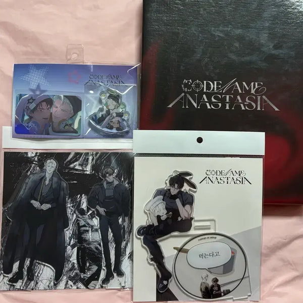 [BUNJANG] Codename Anastasia Noodle Stopper, Mousepad, Kitty Bunny Acrylic Stand / 코드네임아나스타샤 코드아나 마우스패드 키티버니 아크릴스탠드 누들스토퍼