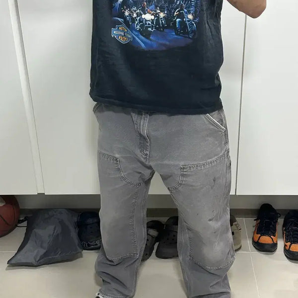 [BUNJANG] Carhartt Double Knee Grey 38x30 Pants / 칼하트 더블니 그레이 38x30