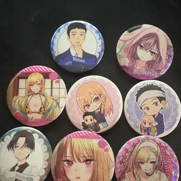 [BUNJANG] My Dress-Up Darling Can Badge Bundle Set / 그 비스크돌은 사랑을 한다 캔뱃지 일괄