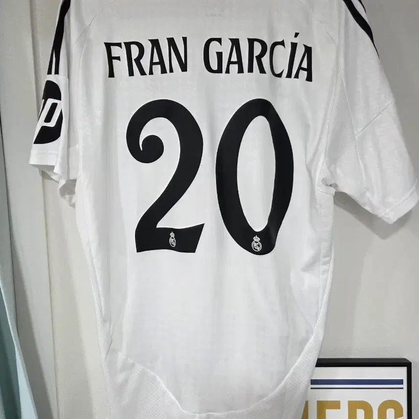 [BUNJANG] Real Madrid 24-25 Fran Garcia Custom Jersey / 24-25 레알마드리드 프란 가르시아 유니폼