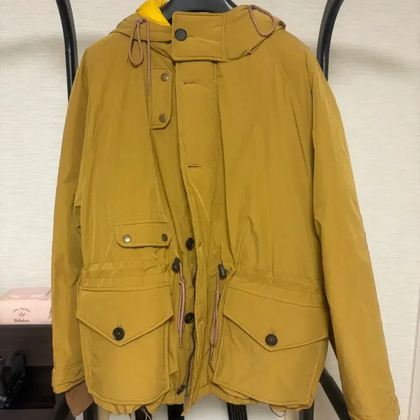 [BUNJANG] Our selves Smoky Down Parka Mustard / [2] 아워셀브스 스목 다운 파카 머스타드
