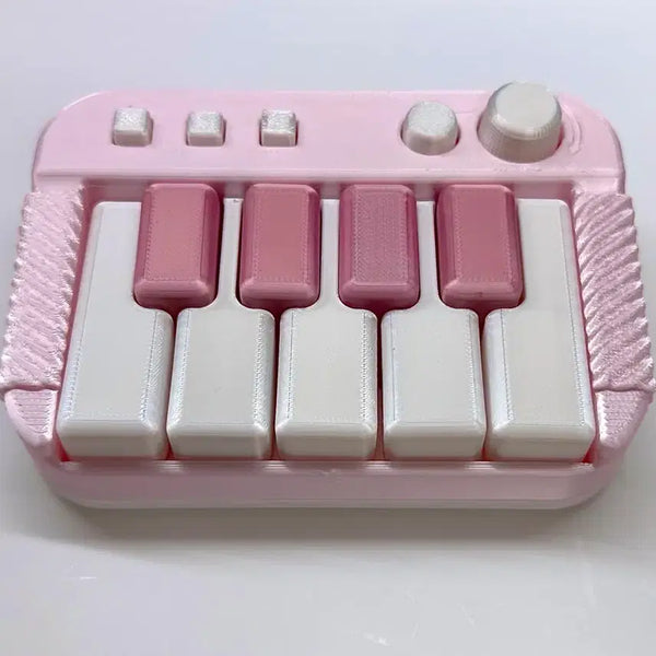 [BUNJANG] 3D Printed Piano Clicker Keycap Keychain / 피아노 클리커 키캡 키링 클릭커