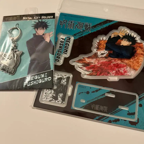 [BUNJANG] Jujutsu Kaisen Megumi Fushiguro Okuyami Keychain Diorama / 주술회전 메구미 옥견 키링 단순개봉 중프샵 중국 점프샵 디오라마