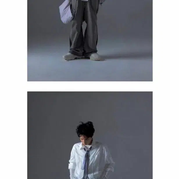 [BUNJANG] Ohos Shirt and Tie Set / 오호스 셔츠 , 넥타이