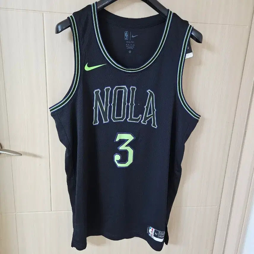 [BUNJANG] Nike New Orleans Pelicans CJ McCollum #3 Dri-FIT Basketball Jersey XL / 새제품 나이키  맥컬럼 3번 XL 져지