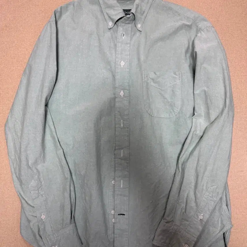 [BUNJANG] Gitman Vintage Oxford Shirt - Green, XL / 깃먼빈티지 옥스포드 셔츠, XL, 그린