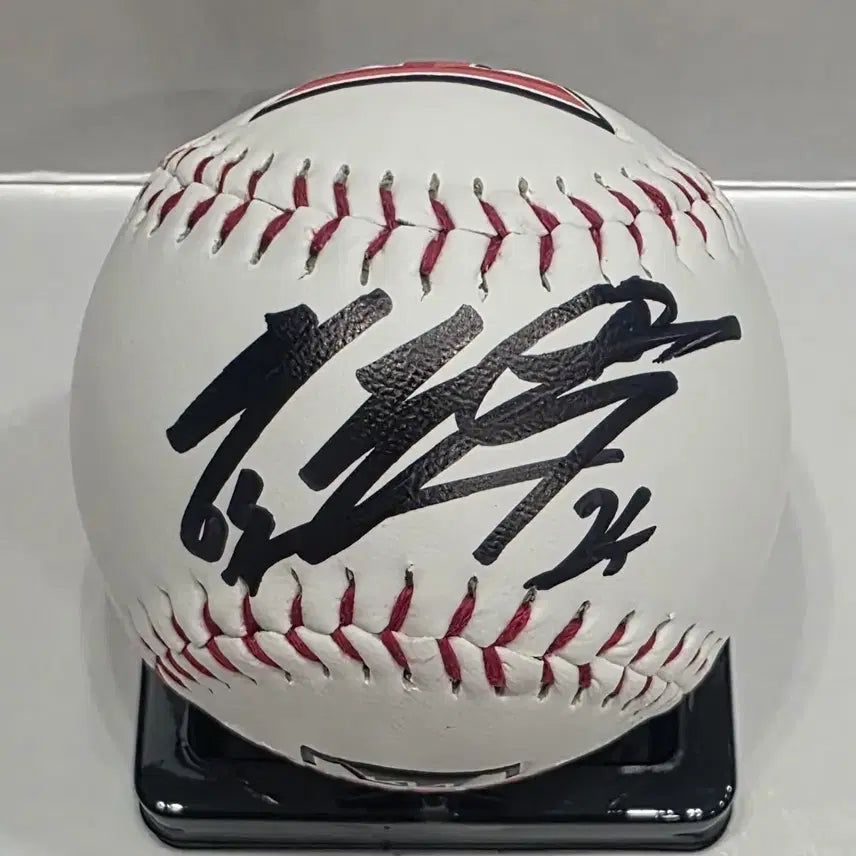 [BUNJANG] Koo Bon-chan Signed Kia Tigers Logo Ball / 한준수 기아 로고볼 싸인볼