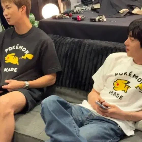 [BUNJANG] Human Made x Pokémon Limited Edition T-Shirt Black 2XL / 휴먼메이드 포켓몬  한정판 반팔티 블랙 2엑라