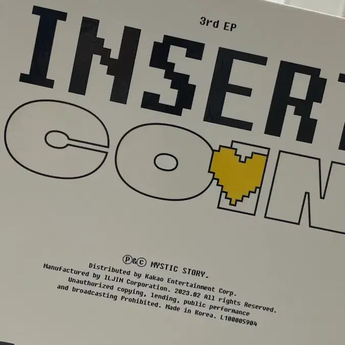[BUNJANG] Lucy Insert Coin Unsealed Album / 루시 인서트코인 : 개봉 앨범