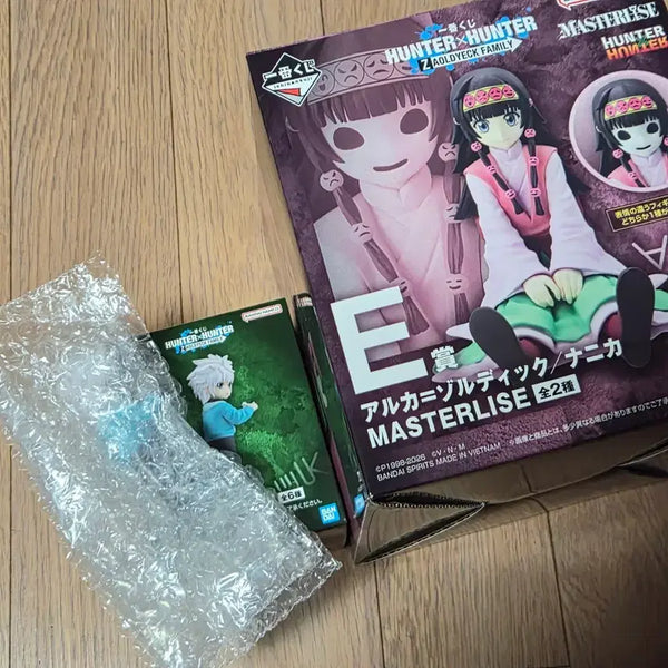 [BUNJANG] Hunter x Hunter Zoldyck Family Nanika & Killua Figure Bundle Set / [일괄] 헌터헌터 조르딕가쿠지 E상 나니카, G상 키르아 판매