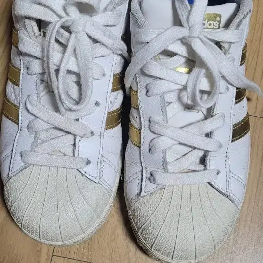 [BUNJANG] Adidas Superstar Gold Sneakers (235mm) / 아디다스 슈퍼스타 골드 235미리