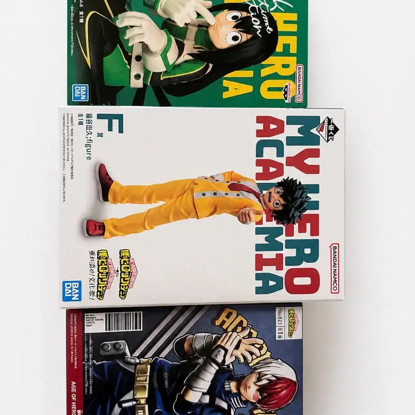 [BUNJANG] My Hero Academia Cultural Festival Izuku Midoriya Todoroki Tsuyu Asui Bundle Set (Opened) / 니히아 문화제,피규어 일괄 개봉품 급처