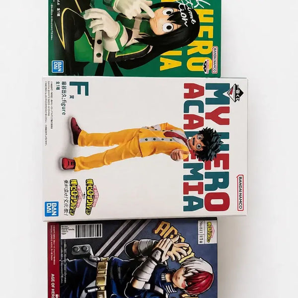 [BUNJANG] My Hero Academia Cultural Festival Izuku Midoriya Todoroki Tsuyu Asui Bundle Set (Opened) / 니히아 문화제,피규어 일괄 개봉품 급처