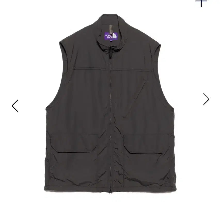[BUNJANG] The North Face Purple Label Mountain Wind Vest Asphalt Grey M / 노스페이스 퍼플라벨 마운틴 윈드 베스트 그레이 M