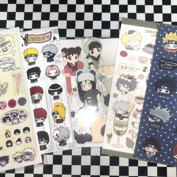 [BUNJANG] Naruto Unofficial Stickers Bundle Set / 나루토 젯젯님 삼일님 고고님 통판 비공굿 스티커