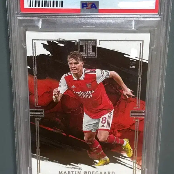 [BUNJANG] Martin Ødegaard Arsenal Panini Impeccable Soccer Graded Card PSA 9 (Limited Edition 59) / [psa9, 59한정] 외데고르 아스날 파니니 임페커블 축구 등급카드