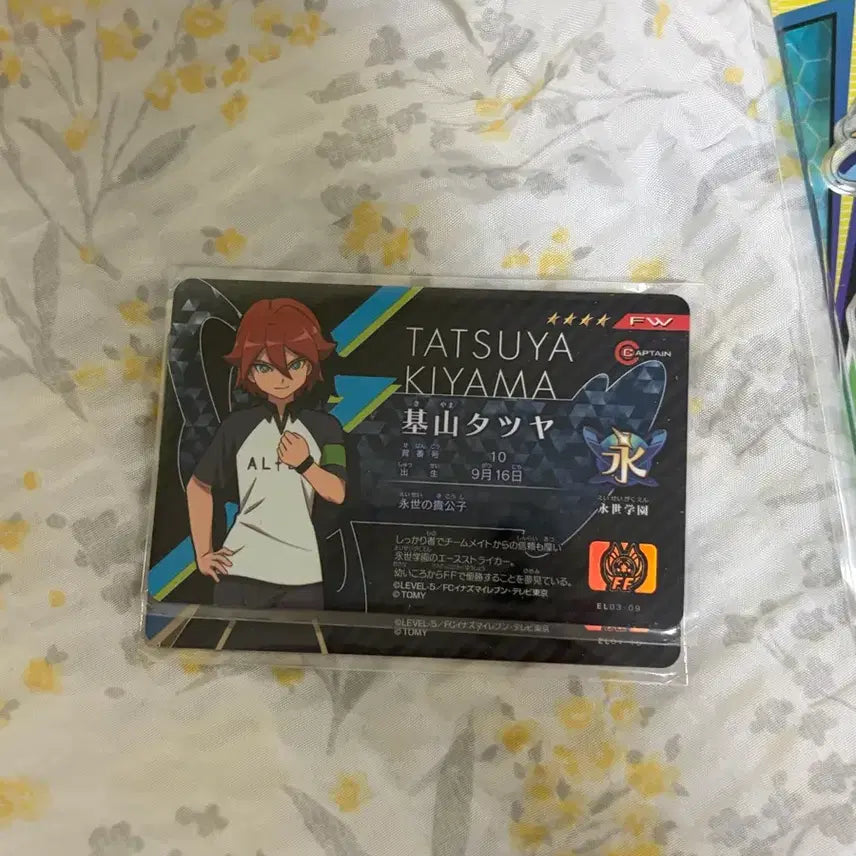 [BUNJANG] Inazuma Eleven Reboot Kiyama Tatsuya License Card / 이나즈마 일레븐 리부트 키야마 타츠야 라이센스 카드
