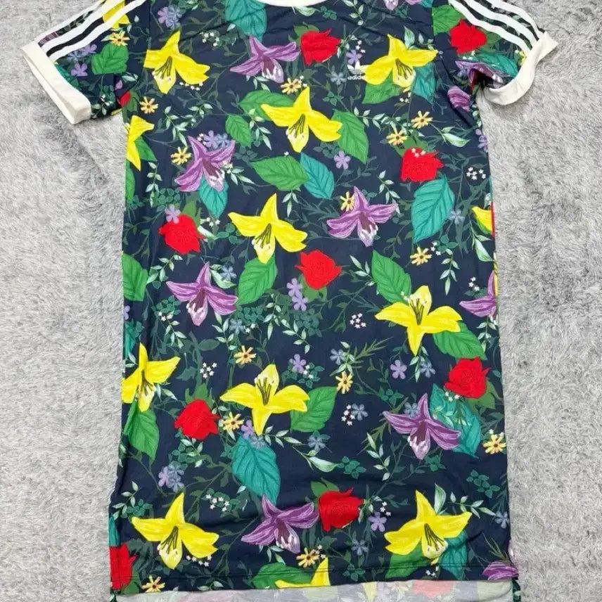 [BUNJANG] Adidas Floral Print Dress / 아디다스 꽃 프린팅 원피스