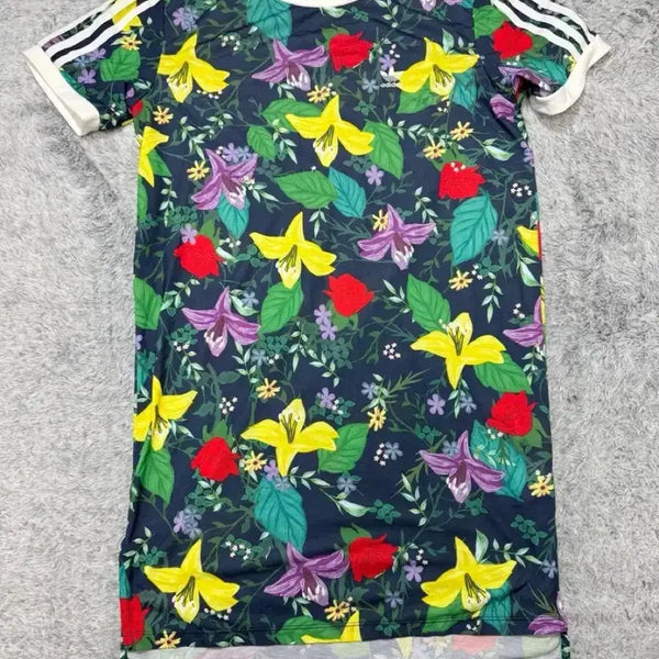 [BUNJANG] Adidas Floral Print Dress / 아디다스 꽃 프린팅 원피스