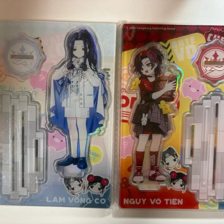 [BUNJANG] The Grandmaster of Demonic Cultivation Kampong Zoo Acrylic Set (Wangxian) / 마도조사 캄퐁 동물원 아크릴 세트 망무 망기무선