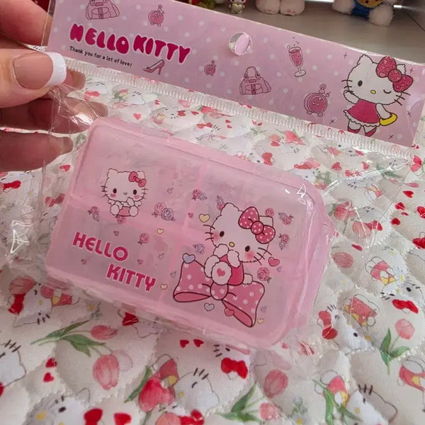 [BUNJANG] Kitty Portable Pill Case / 키티 휴대용 약통