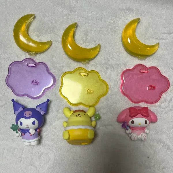 [BUNJANG] Sanrio Angelmoon Figures Bundle Set / 산리오 엔젤문 피규어 3종일괄