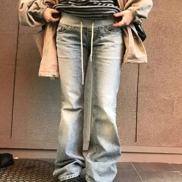 [BUNJANG] Hevib Marine Banding Bootcut Pants / S) 헤비브 OOT OOTJ 마린 밴딩 부츠컷 팬츠