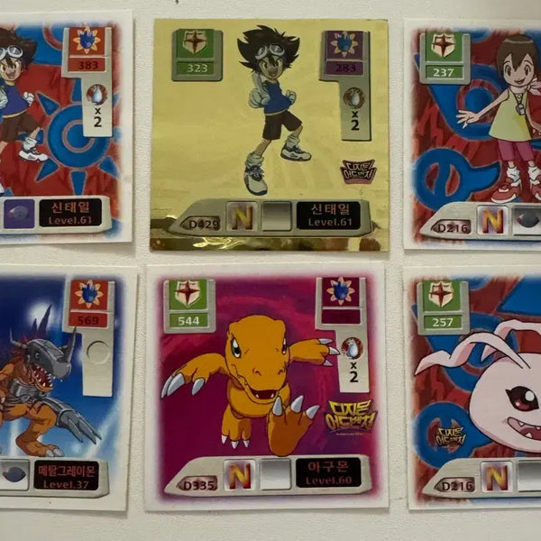 [BUNJANG] Digimon Classic Goods Bundle Set / 디지몬 신태일 아구몬 코로몬 메탈그레이몬 고전굿즈