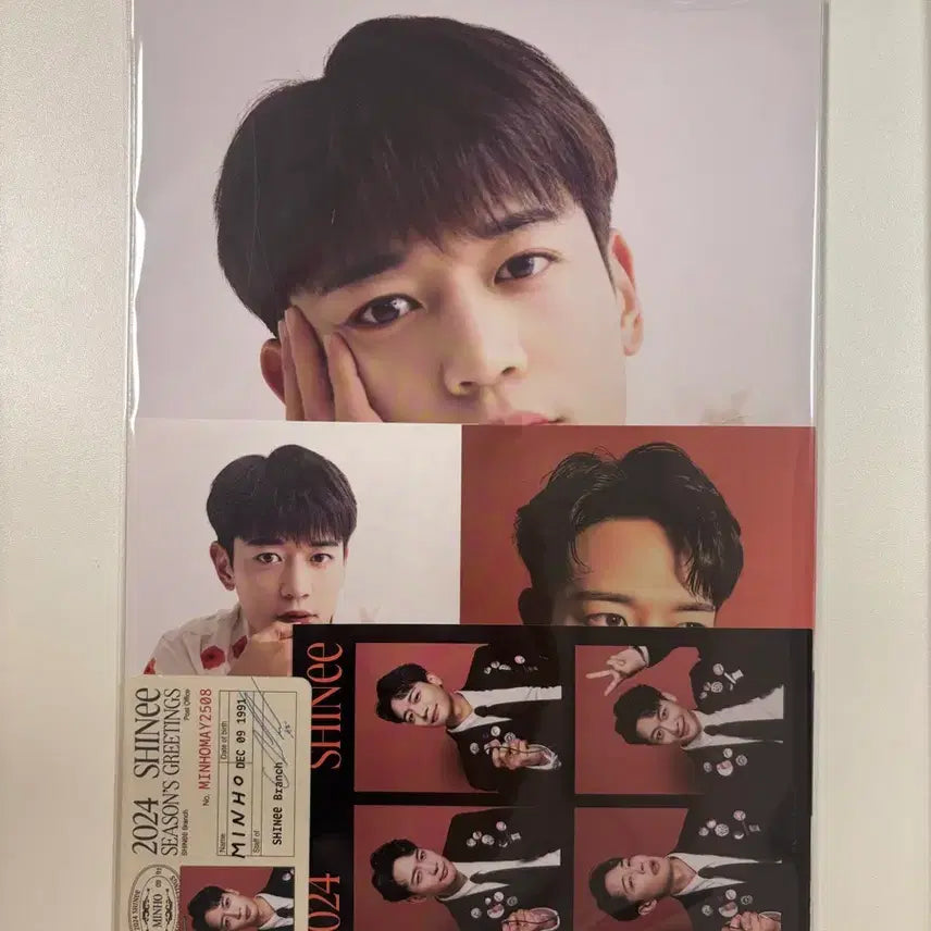 [BUNJANG] SHINee 2024 Season's Greetings Minho Split Set / 샤이니 2024 시그 분철 민호