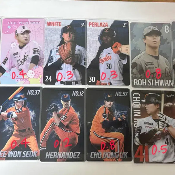 [BUNJANG] Hanwha Eagles Ballpark Photocard (Various Members) / 한화이글스 구장 포카 포토카드 (노시환 화이트 최인호 김태연 페라자 채은성 이원석 이민우)