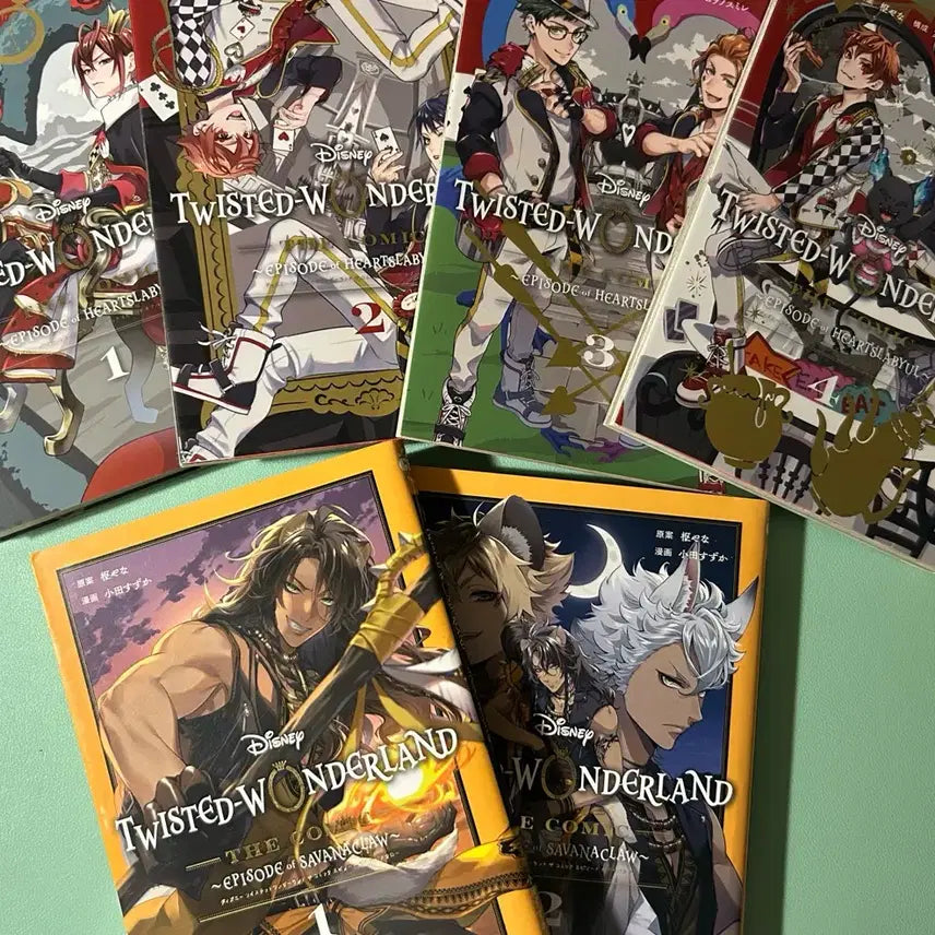 [BUNJANG] Twisted-Wonderland Manga Anthology Hatsurabul & Savanaclo Vol. 1-5 / 트위스테 트위스티드 원더랜드 만화책 하츠라뷸 사바나클로