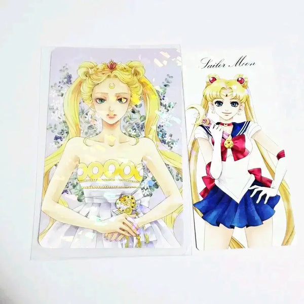 [BUNJANG] Sailor Moon Unofficial Goods Cards (Set of 2) / 세일러문 비공식 굿즈 카드 2종