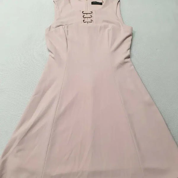 [BUNJANG] Ivanka Trump Sleeveless Midi Dress Soft Pink / 이방카트럼프 민소매 원피스 연핑크 77 여성95