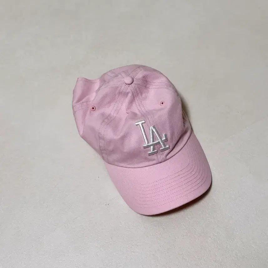 [BUNJANG] LA Dodgers Pink Ball Cap / LA다저스 볼캡 핑크