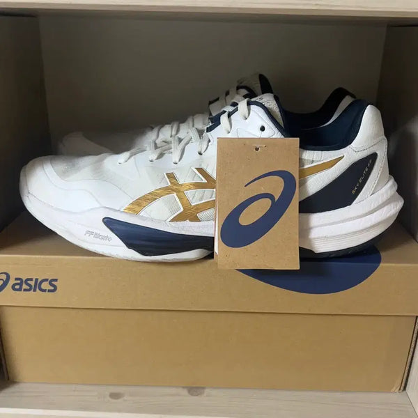 [BUNJANG] ASICS Sky Elite FF 3 White Pure Gold (265) / 아식스 스카이엘리트 ff3