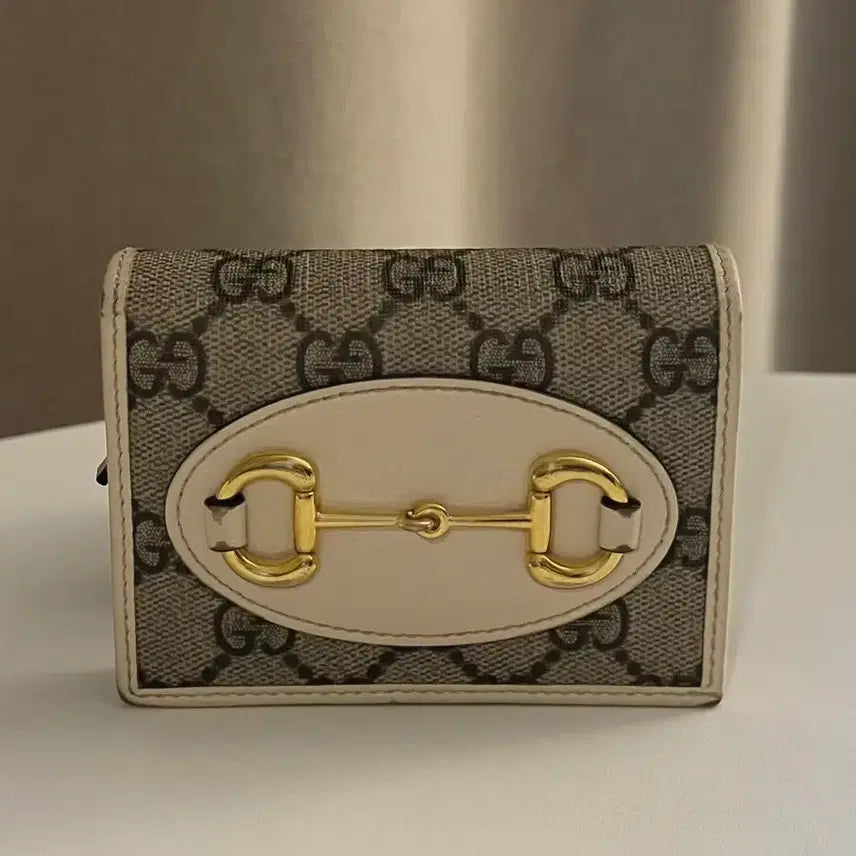 [BUNJANG] Gucci Horsebit Bi-fold Wallet / 구찌 홀스빗 gg 지갑