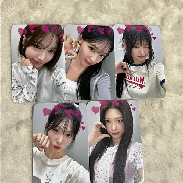 [BUNJANG] LeSserafim Photocard Bundle Set (5 pcs) / 일괄) 리센느 포카 미공포 세트 5장