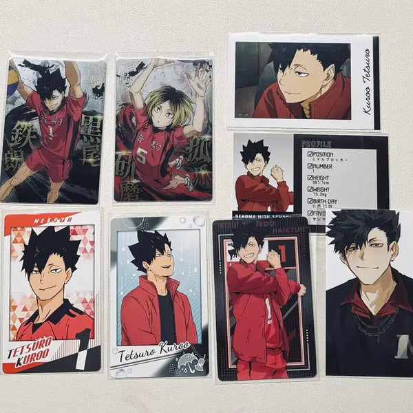 [BUNJANG] Haikyuu!! Kuroo Nekoma Paper Goods Bundle Set / 하이큐 쿠로오 네코마 지류 일괄