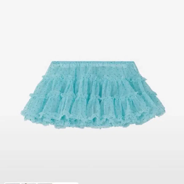 [BUNJANG] Chacoli Tulle Mini Skirt / 샤키리 튤 스커트