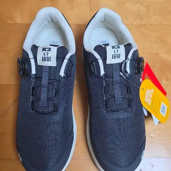 [BUNJANG] K2 Lightweight Safety Shoes BOA CORDURA Black 270mm Unused / K2 경량 안전화 BOA CORDURA 블랙 270mm 미사용 새상품